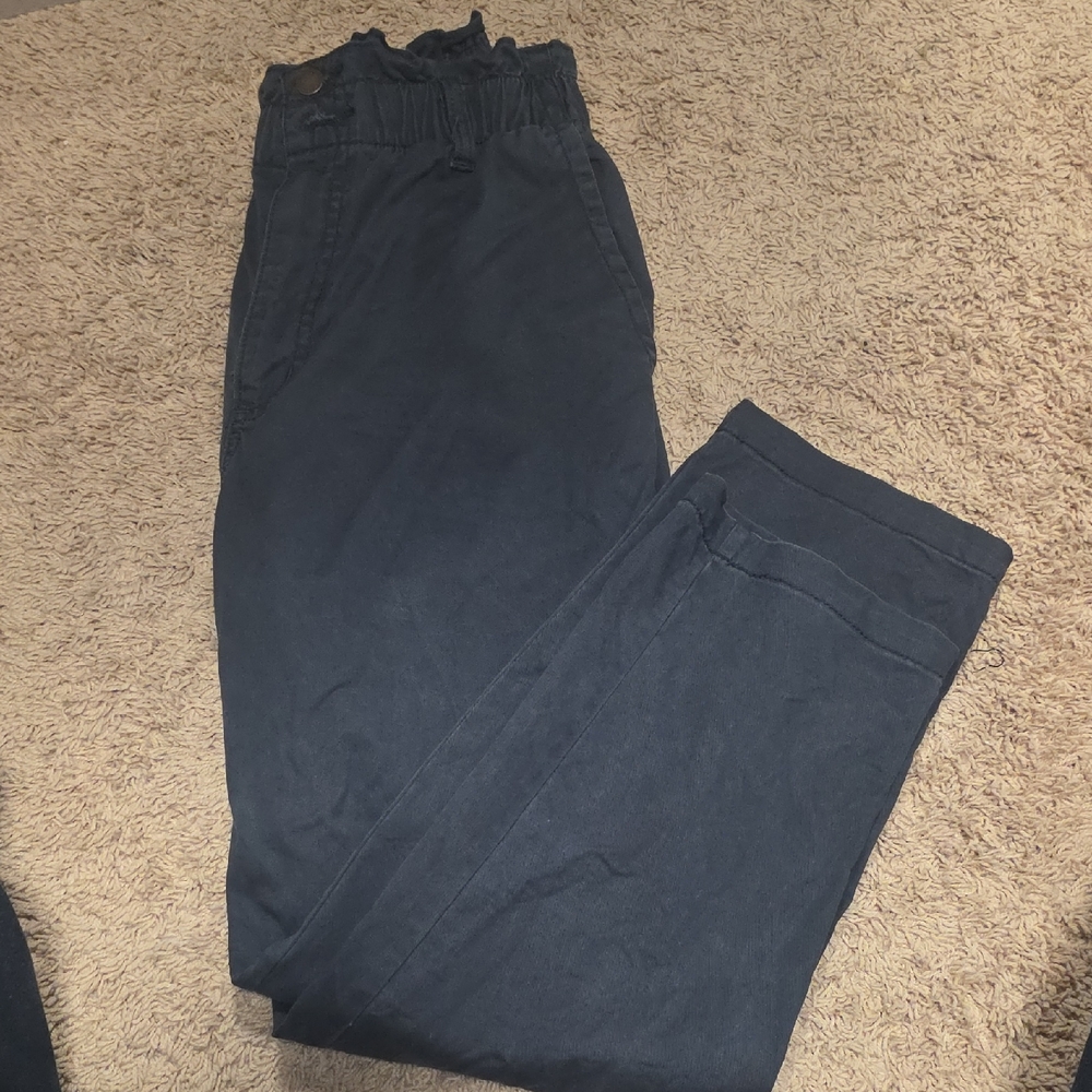 Womens Paper Bag Waist Trousers, Size 10 Nwot
